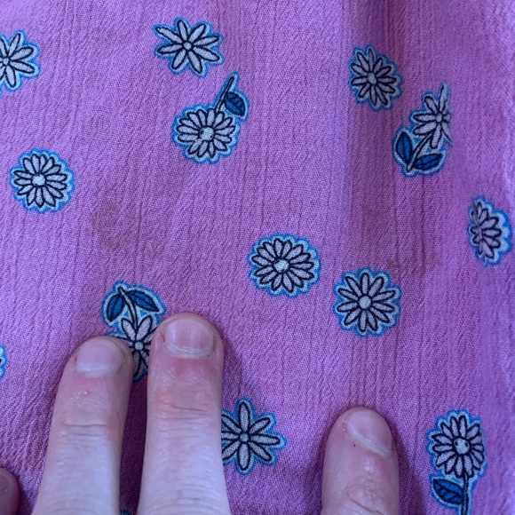 Tucker + Tate Purple Daisy Ruffled Summer Dress Girls 4T - Picture 9 of 9